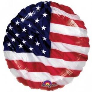 USA Stars and Stripes Flying Colours Balloon